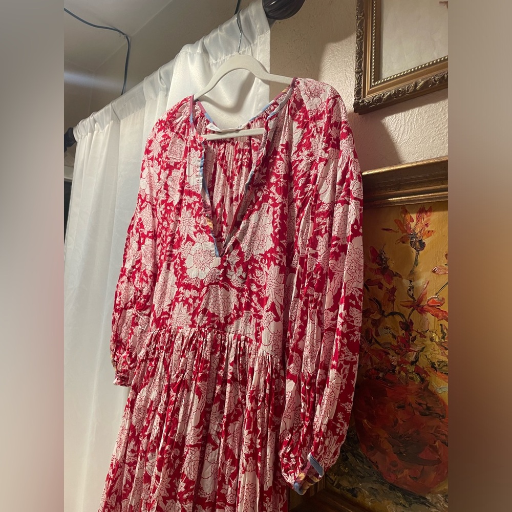 Pre Loved ALIX OF BOHEMIA TUESDAY RUBY DRESS - Picture 11 of 11